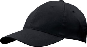 00050-EC Kapa BASIC 6 pamučna crna, čičak 86200 P50/200