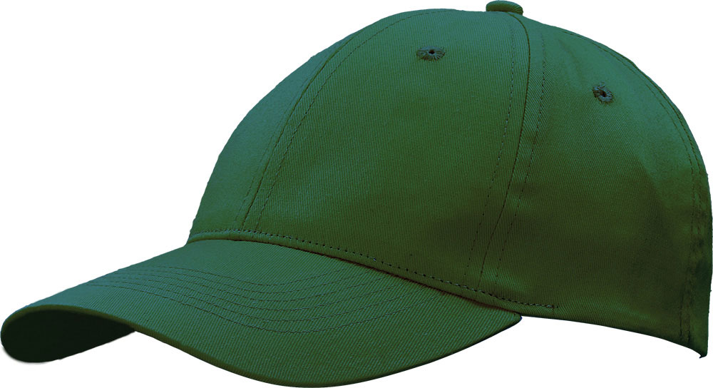 00114-EC Kapa BASIC 6 pamučna tamno zelena, čičak 86197 P50/200