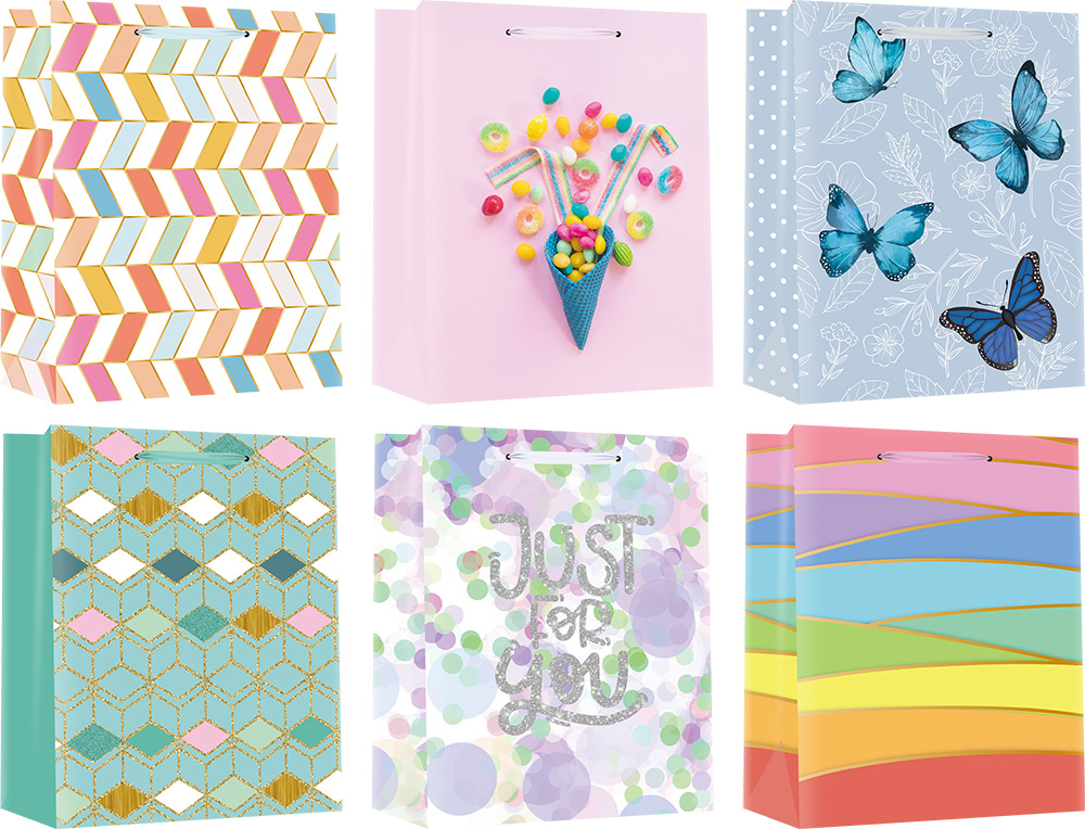 00392-EC Vrećica M svakodnevna mat sort 18x23x10cm 71175 P12/240