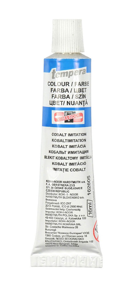 01788-EC Tempera 16ml svjetl.plava (kobalt) K-I-N P10/100