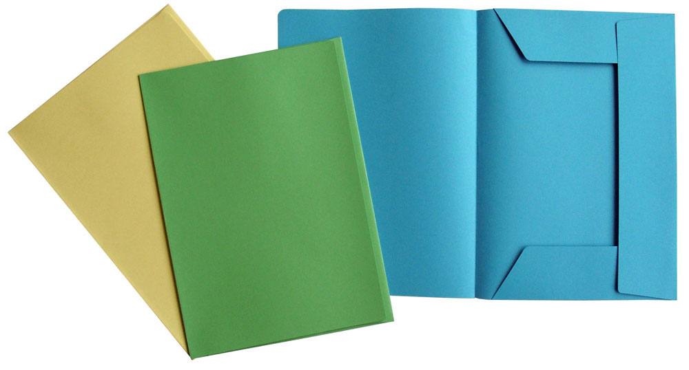 03423-EC Fascikl prešpan klapna Manila A4 Pigna sort boja P50/400