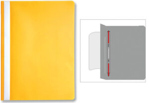 03747-EC Fascikl pvc klizna meh.OPTIMA žuti P20/240