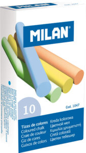 05847-EC Kreda šk.u boji 1/10 MILAN 5 boja P10/160