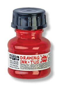 06177-EC Tuš školski 20 g crveni K-I-N P20 NETTO