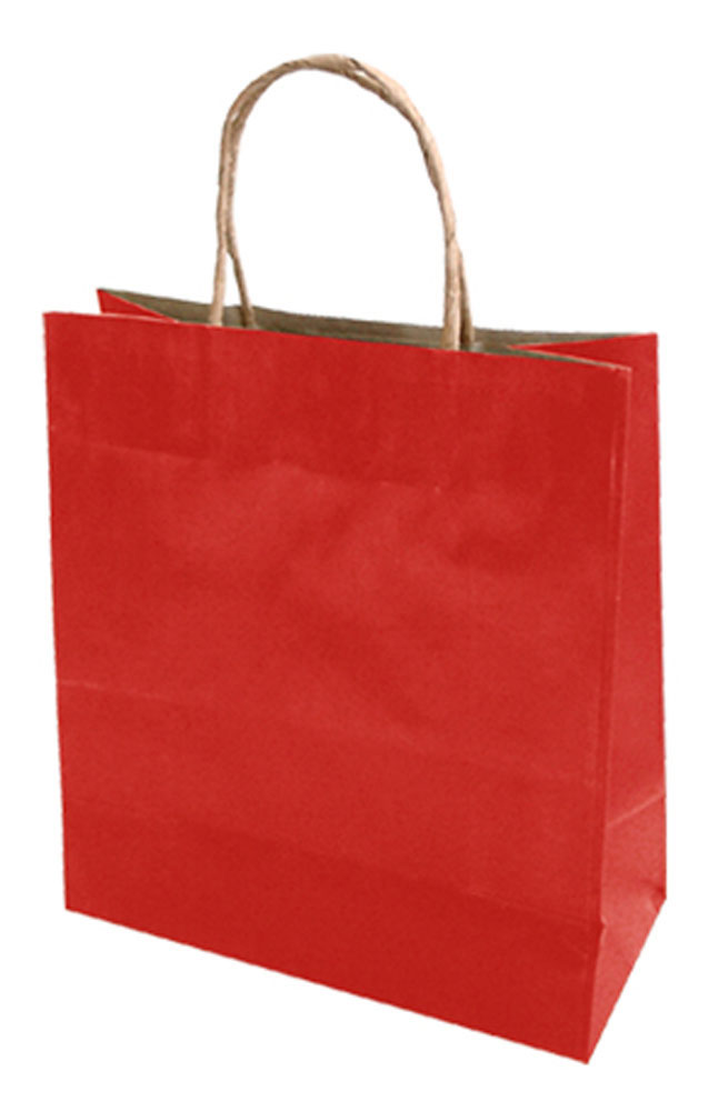 13886-EC Vrećica M natron-ručka crvena 22x10x25cm 71310 P10/250