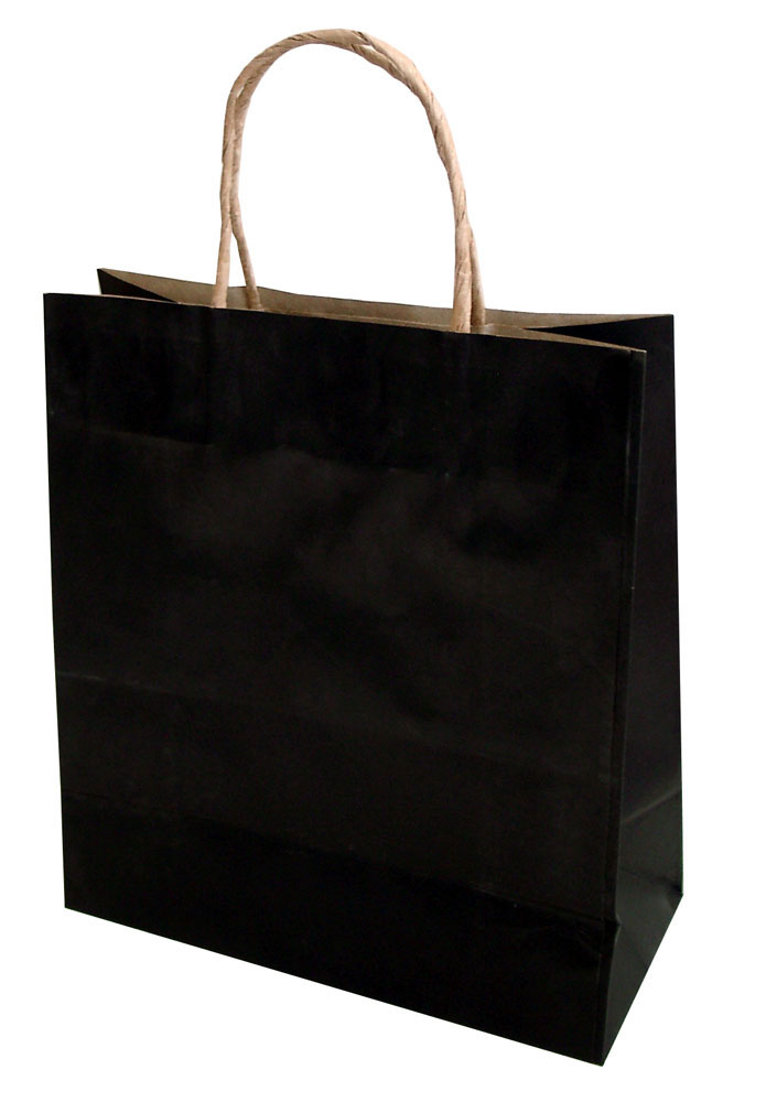 13890-EC Vrećica M natron-ručka crna 22x25x10 75227 P10/250