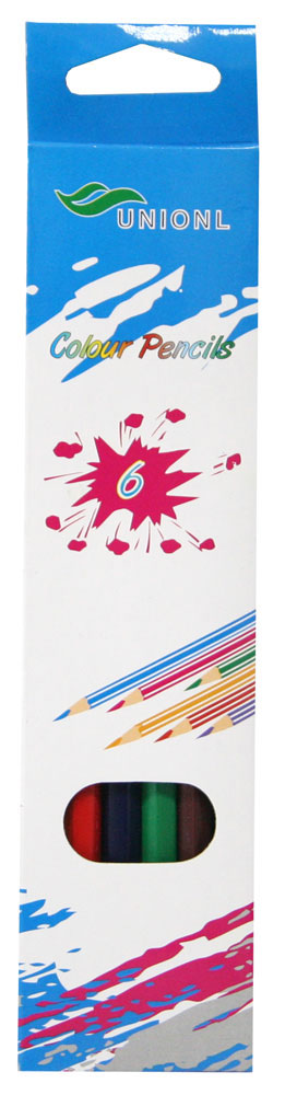 200999-EC Boje drvene  6/1 duge UNIONL lak karton 13422 bls P12/240*