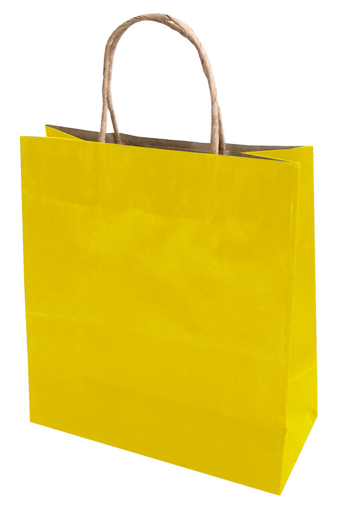 203047-EC Vrećica XL natron-ručka žuta 31x11x42cm  71341 P10/250