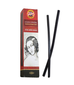 205612-EC Ugljen za crtanje prirodni GIOCONDA 8-9mm 4/1 8622 K-I-N P12