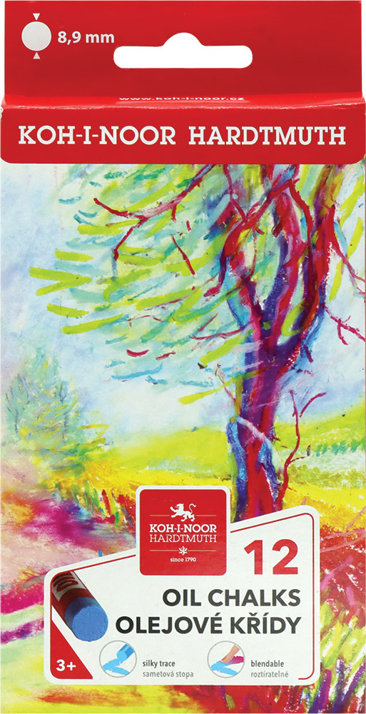 205718-EC Pastele uljne 12/1 školske Gioconda 9x60mm K-I-N 8312 P12/144