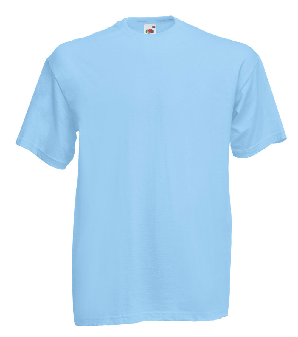 206271-EC Majica FOL T-shirt KR 165g plava Sky blue  2XL P72