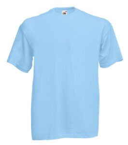 206276-EC Majica FOL T-shirt KR 165g plava Sky blue XL P72