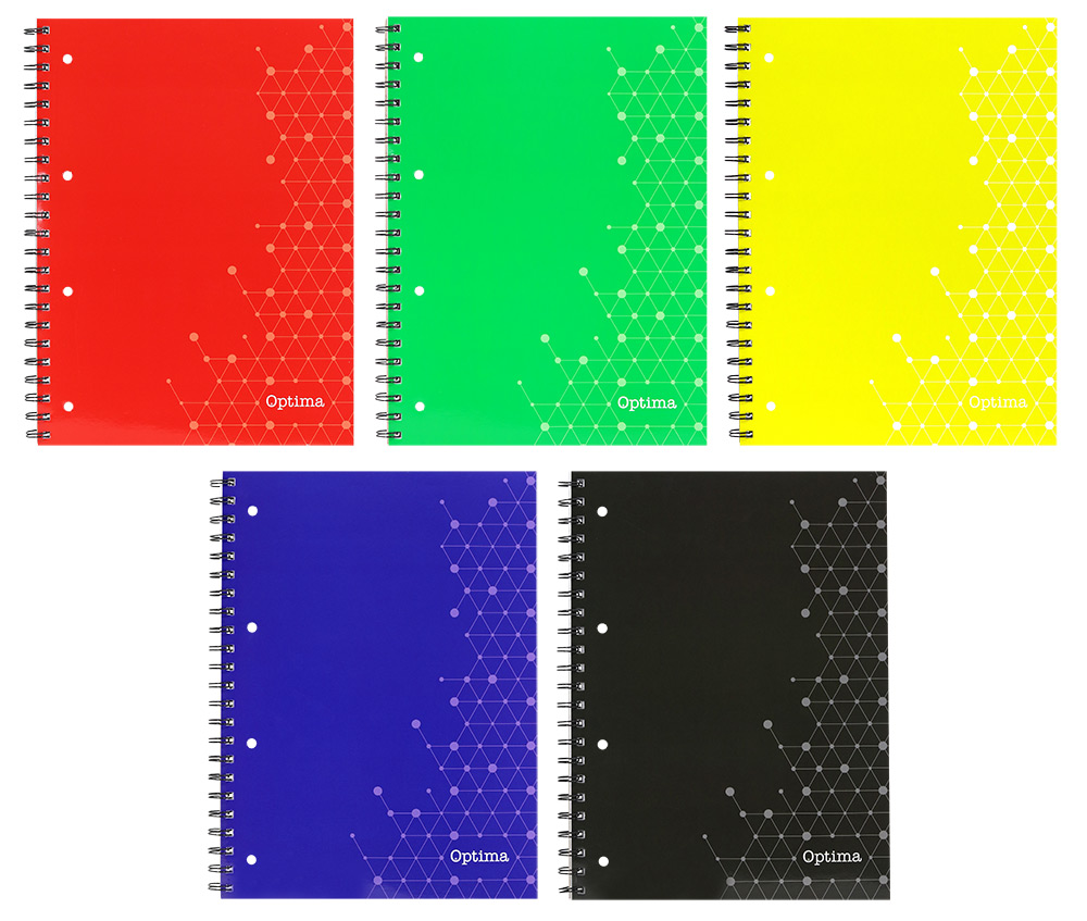 208938-EC Blok kolegij A4/D OPTIMA 70L sort 5 boja 21393 P5/30