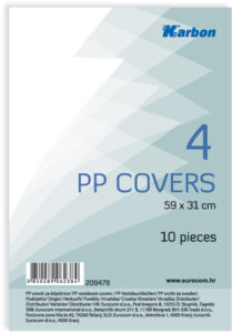 209478-EC Omotnica univerzalna PP s ljep.trakom br.4, KARBON 59x31 10/1 P40