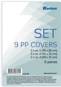 209489-EC Omotnica univerzalna PP s ljep.trakom br.5, KARBON KOMPLET tri vel. P9  P10/40