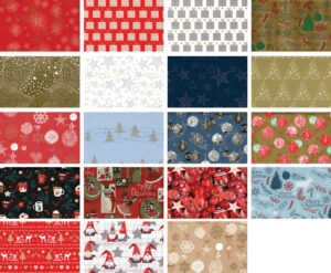 210610-EC Papir ukrasni 2x0,7m 65g/m2 božićni mix 1 REX 76073 P50