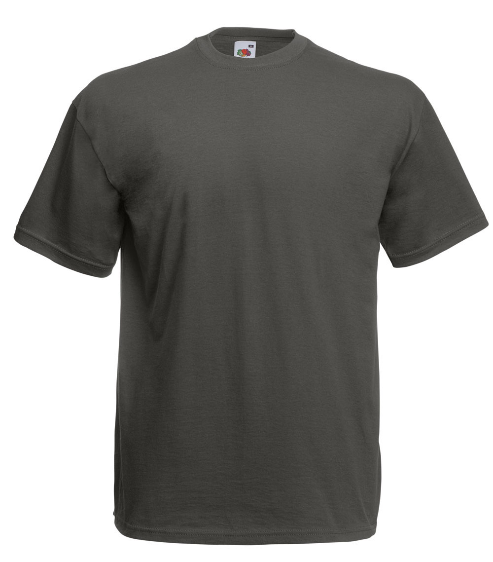 213504-EC Majica FOL T-shirt KR 165g siva graphite XL P72