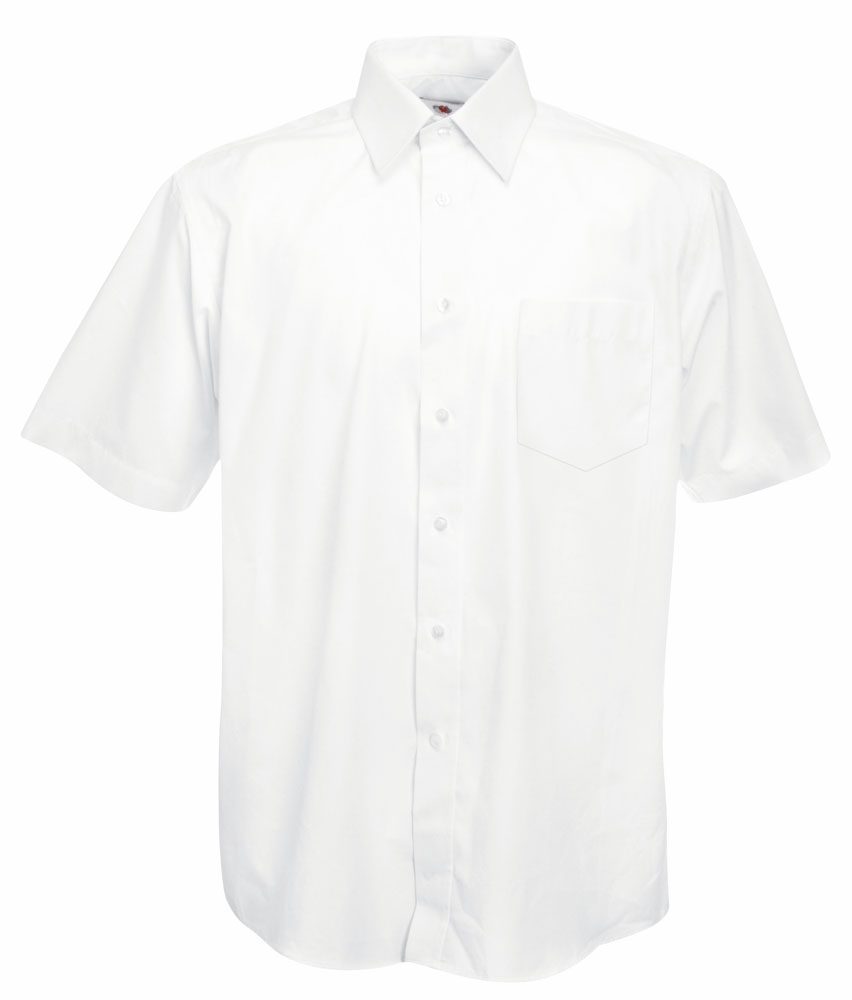 213687-EC Košulja FOL KR 115g Poplin Shirt bijela M P12 NETTO
