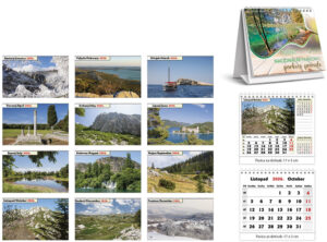 214066-EC Kalendar stolni NACIONALNI PARKOVI 13L 17x14+3 spirala P100 JANP 2026