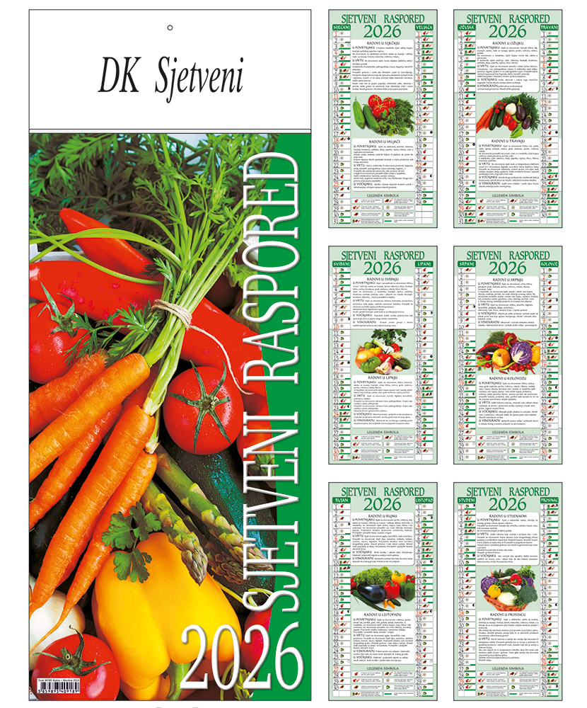 215852-EC Kalendar SJETVENI 7L 21x44,5+10,5 P20 DK-TMR 2026