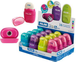 216107-EC Gumica+šiljilo MILAN Capsule plastično s kućištem P16/160