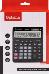 216112-EC Kalkulator OPTIMA SW-2239A veliki 12mjesta 25252 bls P30/60