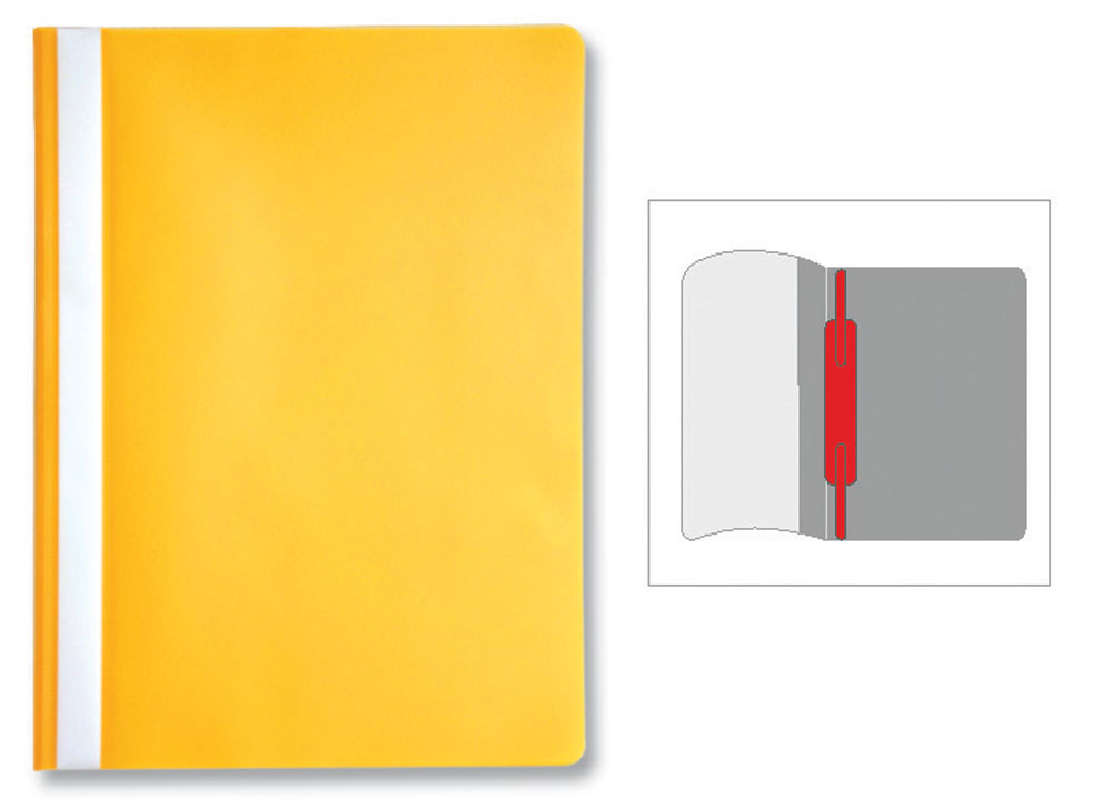 216127-EC Fascikl pvc euro meh.OPTIMA žuti 20197 P20/400