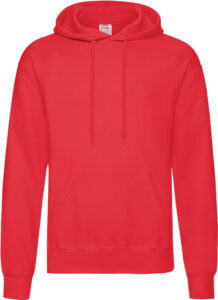 217474-EC Majica FOL DR sa kapuljačom Hooded Sweat crvena S P24