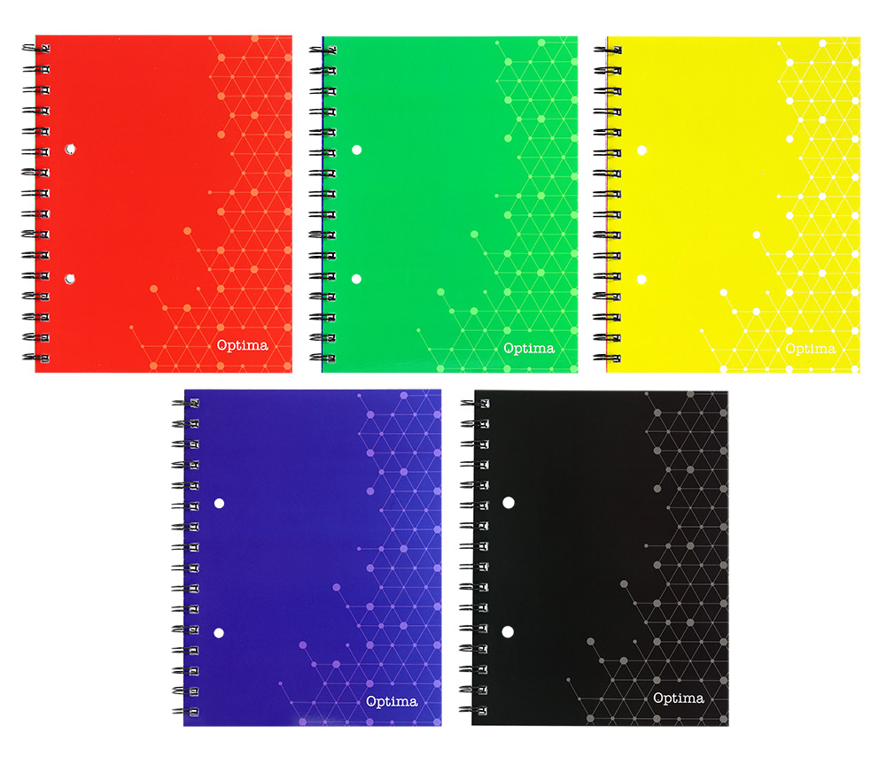 217851-EC Blok kolegij A5/K OPTIMA 70L sort 5 boja 21394A P5/60