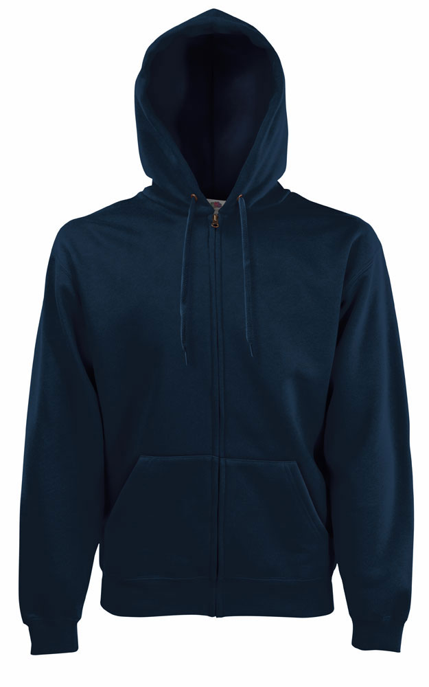 220053-EC Majica FOL DR sa kap. i zatvaračem Sweatshirt Zip Hooded Deep Navy L P24