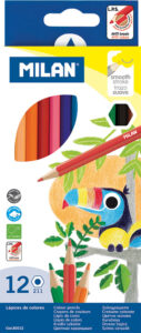 220066-EC Boje drvene 12/1 duge MILAN karton bls P12/96