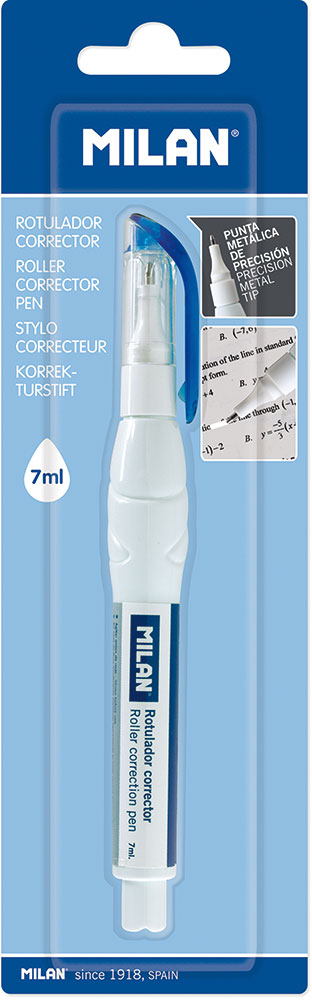 220096-EC Fluid korekturni u olovci MILAN 7ml blister BWM80102BL P24