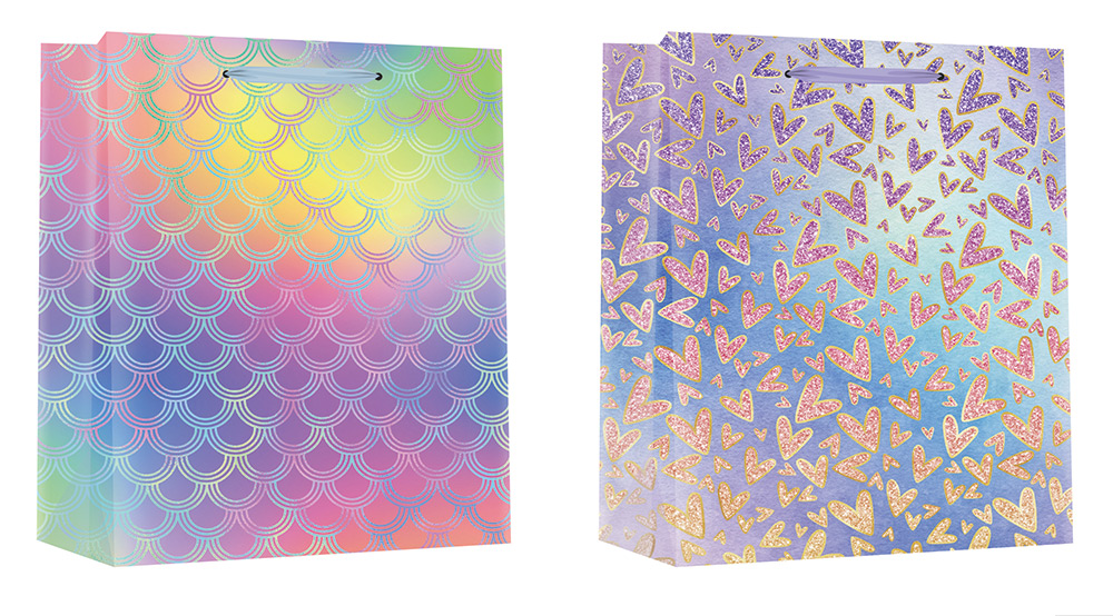 220434-EC Vrećica M exclusive svakodnevna hot stamp folija 18x23x10 75114 P12/480