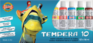 221033-EC Tempera 10/1 16ml karton Žirafa KOH-I-NOOR 1625S P10/100