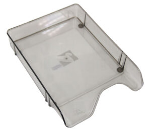 221088-EC Stalak za papir PVC ARK 360 prozirni dim P12