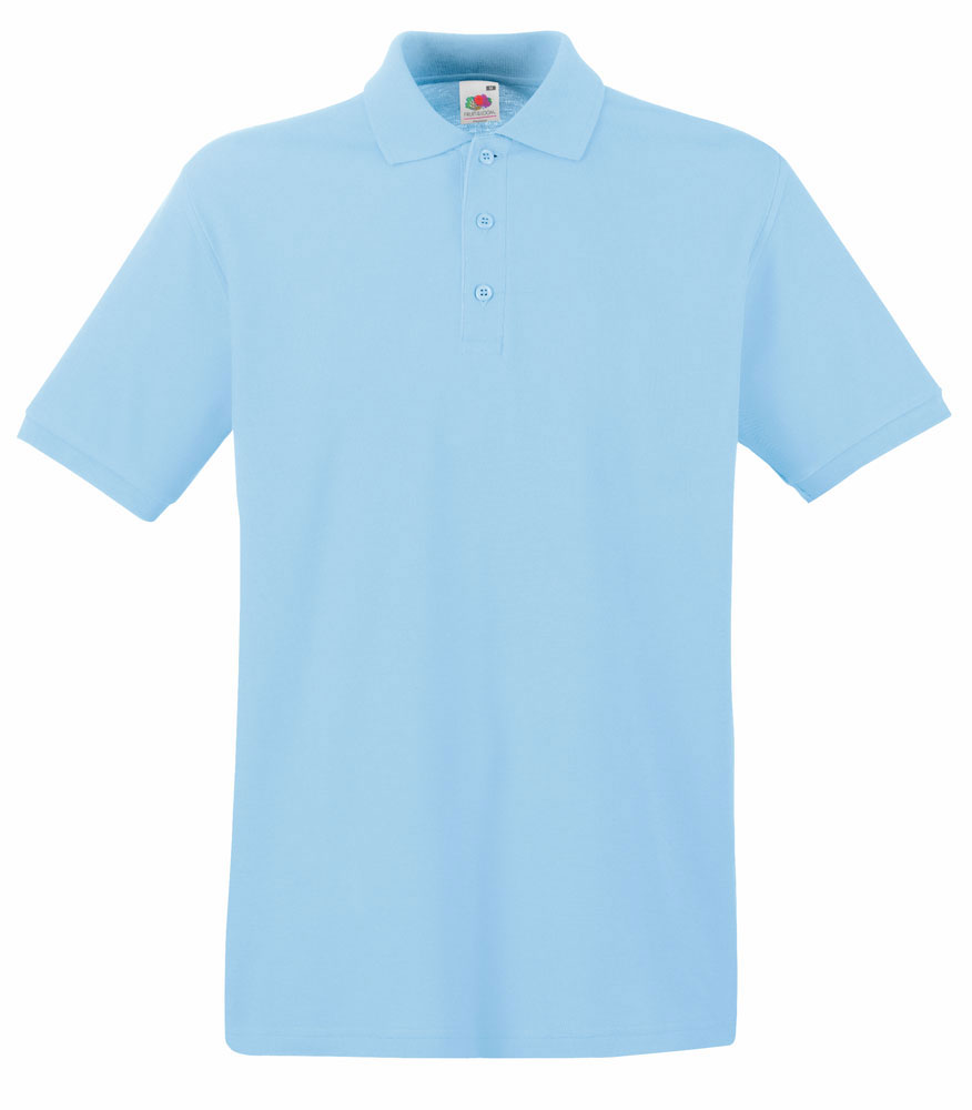 221195-EC Majica FOL Polo Premium KR 180g plava Sky blue 2XL P36