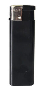 221306-EC Upaljač Atomic CR FLAT crni 3607105 P50/1000