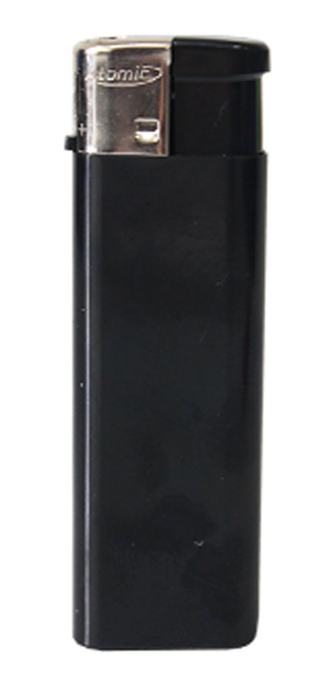 221306-EC Upaljač Atomic CR FLAT crni 3607105 P50/1000