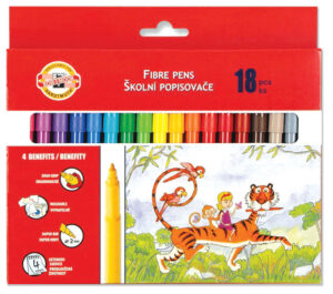 221720-EC Flomasteri 18/1 ANIMALS K-I-N perivi karton.kutija 1002 bls P12