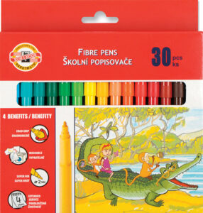 221722-EC Flomasteri 30/1 ANIMALS K-I-N perivi karton.kutija 1002 bls P12