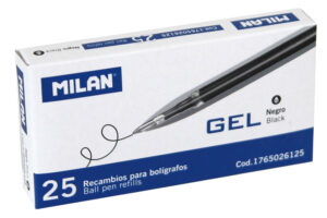 221768-EC Uložak za Gel pen MILAN crni 0,7 P25 NETTO