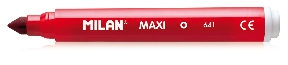 221779-EC Flomasteri 12/1 MILAN MAXI (jumbo) perivi karton bls P12/72