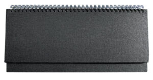 222904-EC Planer stolni spiralni BRISTOL 52 tjedna, 128 str., 30x14 antracit P50 OG 2026