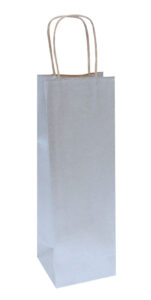 223342-EC Vrećica boca natron-ručka srebrna 71716 12x10x36cm P10/250