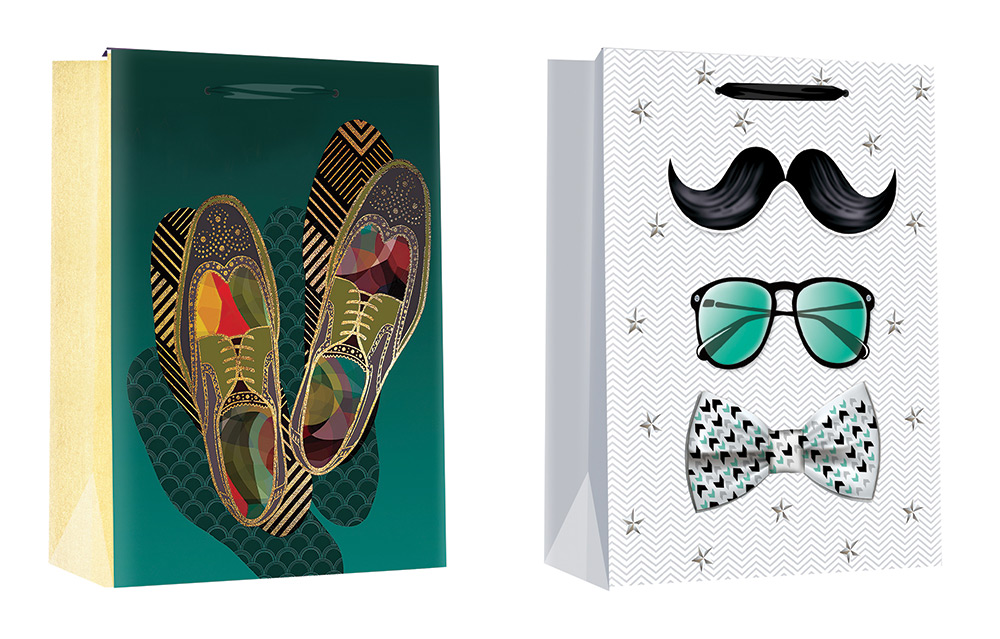 223734-EC Vrećica L svakodnevna sjaj Man's sort 26x32,4x12,7cm 71469 P12/120