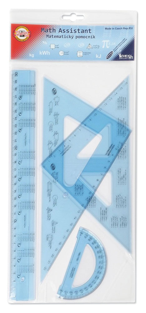 223976-EC Geometrijski set veliki s geom.formulama 07502 u etuiu K-I-N bls P20
