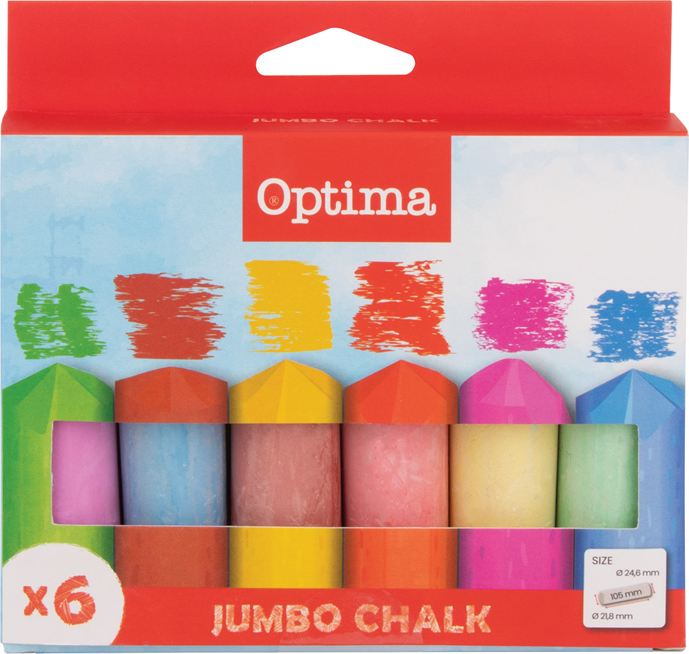 225205-EC Kreda šk.u boji jumbo za pločnik OPTIMA 6/1 100085 P12/72