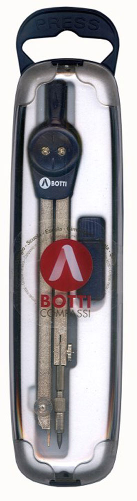 225369-EC Šestar BOTTI 581P TECNICO školski 135mm+mine P10/200