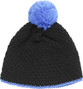 226655-EC Kapa Snow pletena crno/plava 86159 P1