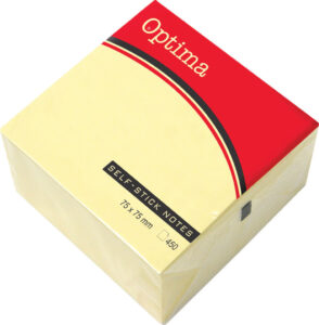 226861-EC Blok samolj.kocka 76x76 žuta OPTIMA 450L 22916B P12/72